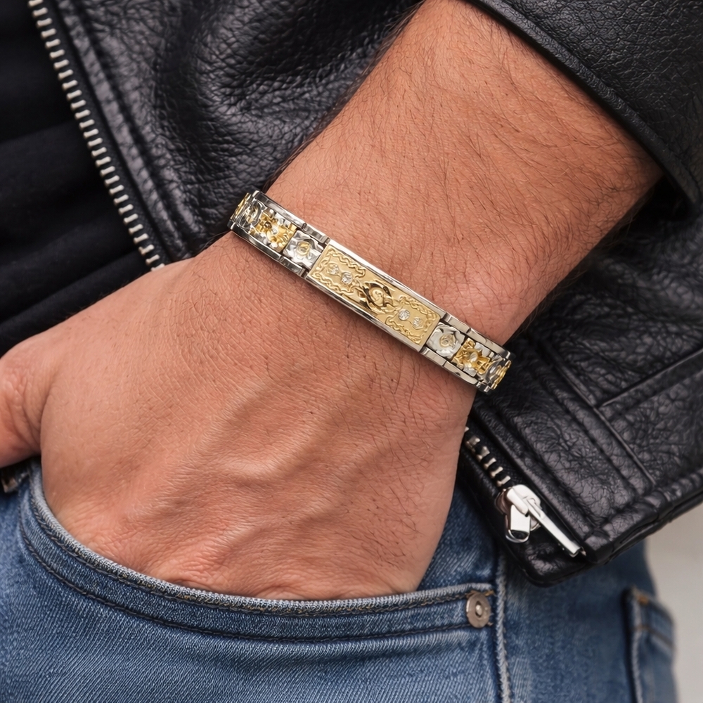 Titanium Dragon Link Bracelet